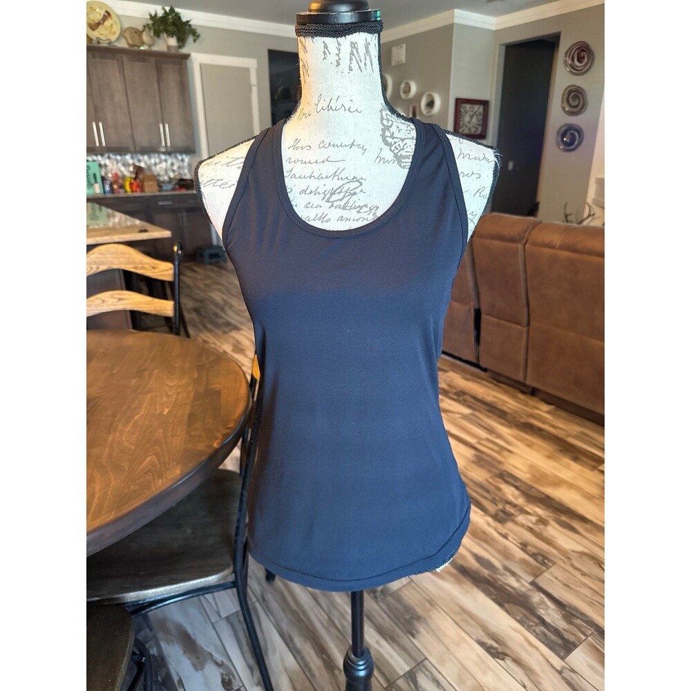Women's P’tula Black Bree Athletic Racerback Tank Top